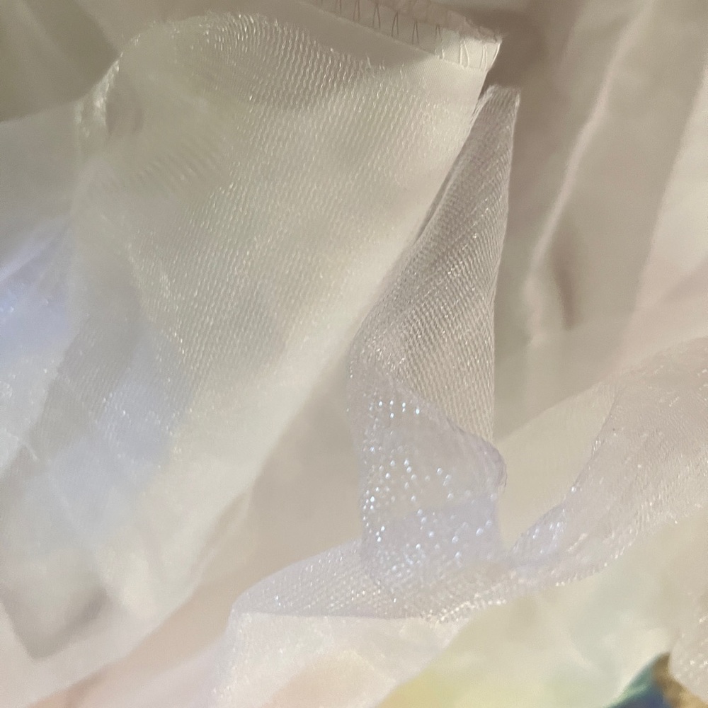 Girls Unicorn Fairy Costume Dress lighted with Headband - Multicolor 4T / 5T - Picture 10 of 14